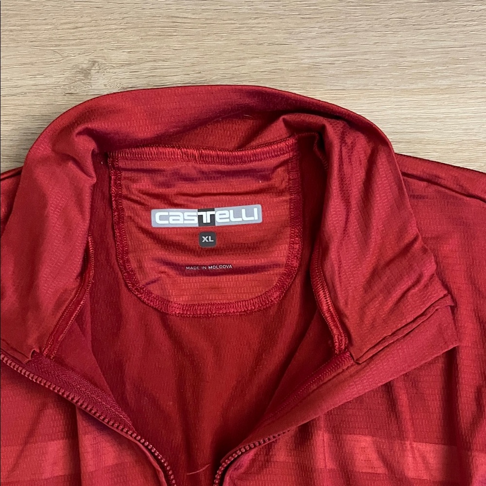 Castelli Men's Red Performance Jacket